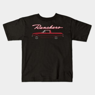 Red 60-63 Ranchero Kids T-Shirt